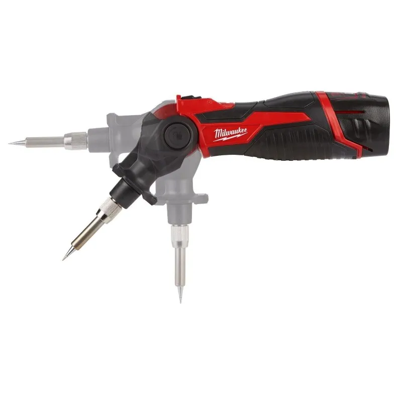 MILWAUKEE M12SI-201C SALDATORE COMPATTO CON TESTA ORIENTABILE 2AH 400°