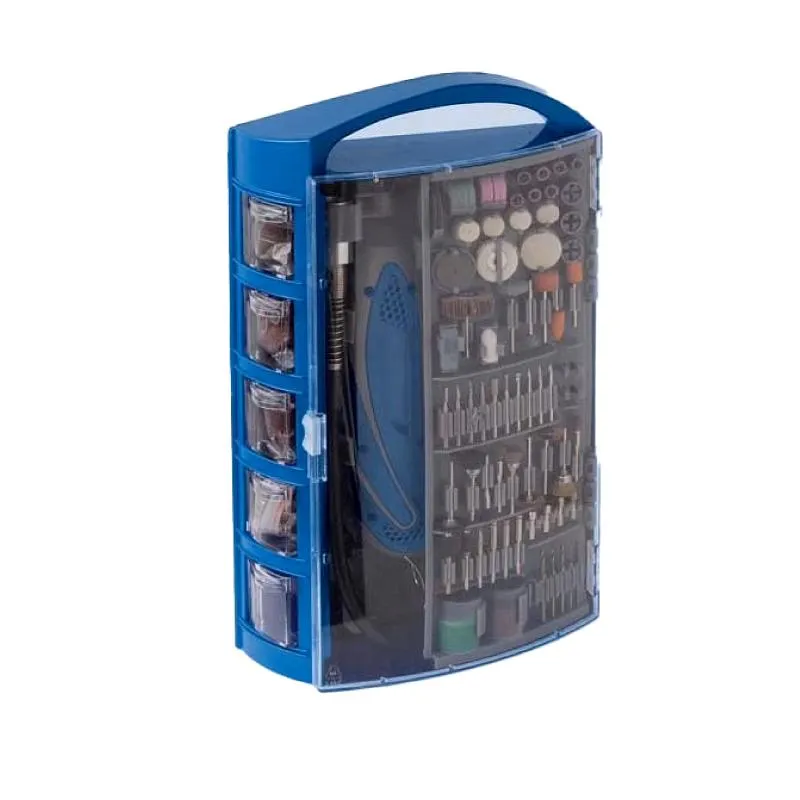 Mini smerigliatrice di precisione con 199 accessori 
