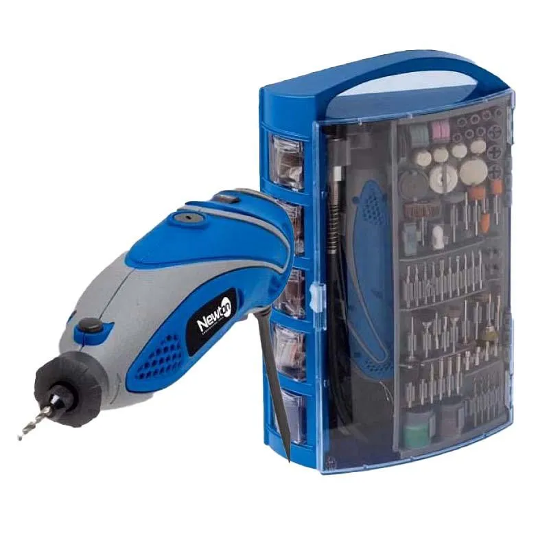 Mini smerigliatrice di precisione con 199 accessori 