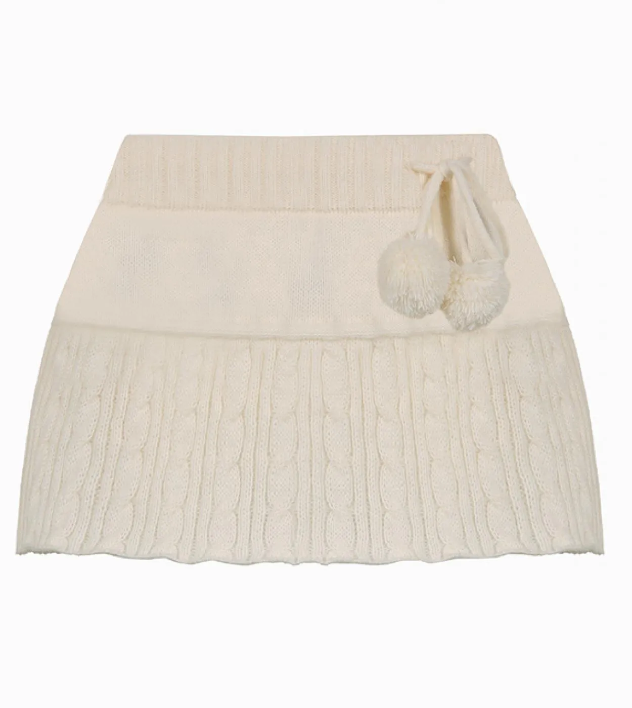Minigonne lavorate a maglia con lacci in pelliccia Gonne a tubino dolci e carine Twist Skinny a vita bassa Gonne corte da do