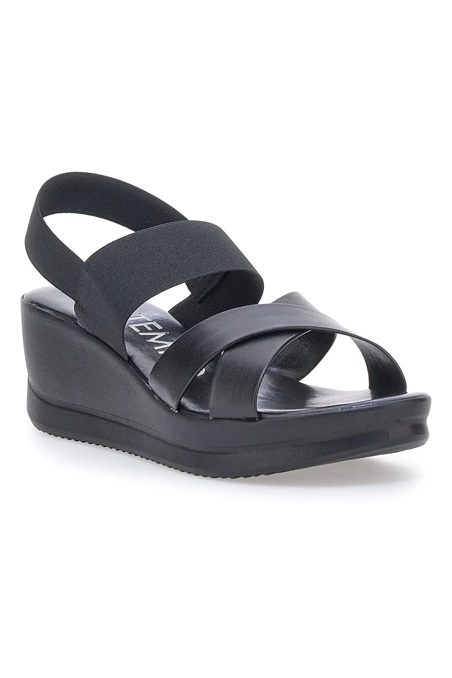  MIO TEMPO Sandali con Platform Neri da Donna Mio tempo 2205
