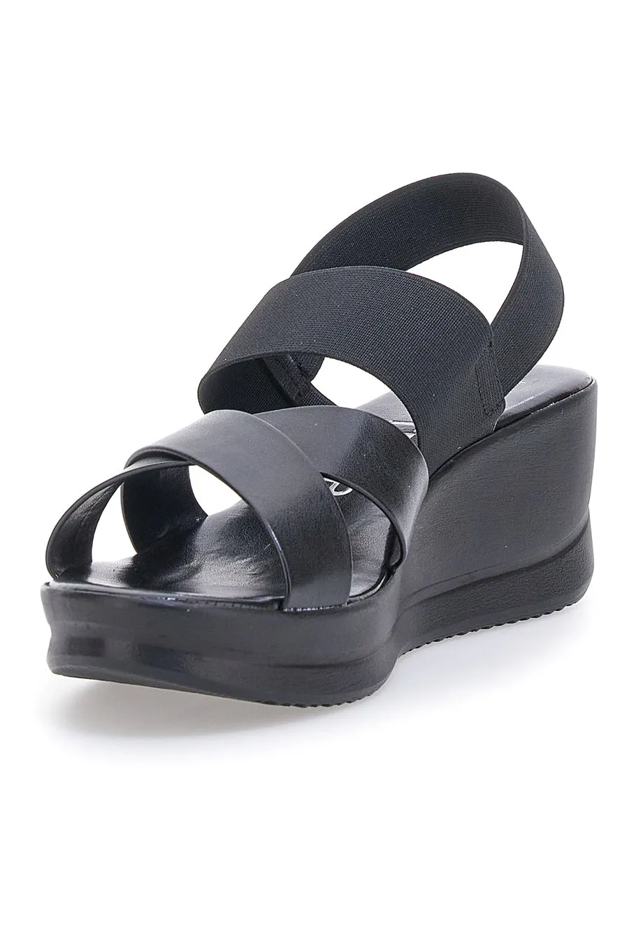   MIO TEMPO Sandali con Platform Neri da Donna Mio tempo 2205