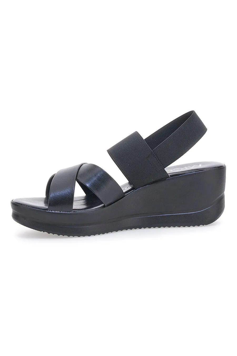   MIO TEMPO Sandali con Platform Neri da Donna Mio tempo 2205
