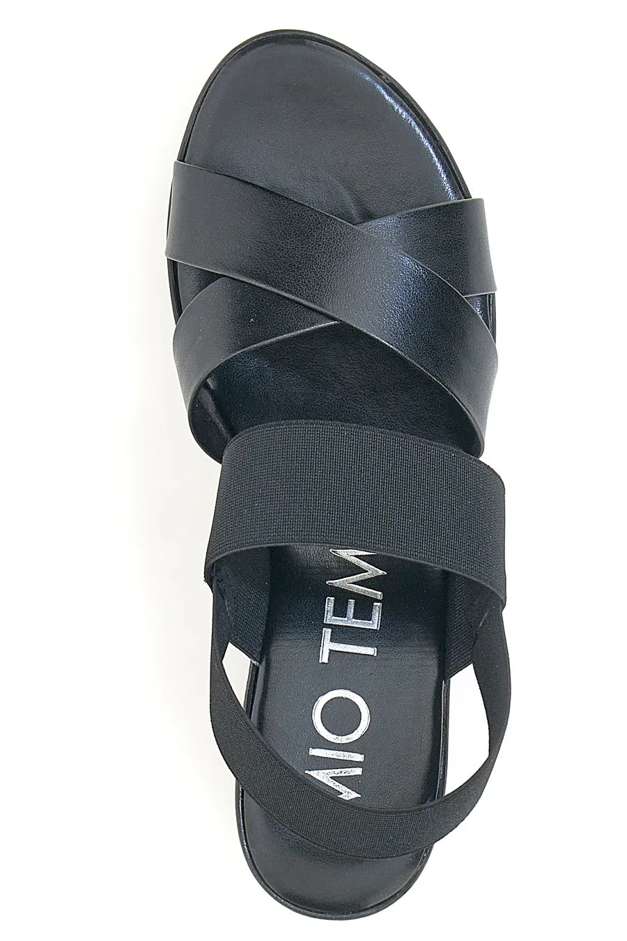   MIO TEMPO Sandali con Platform Neri da Donna Mio tempo 2205