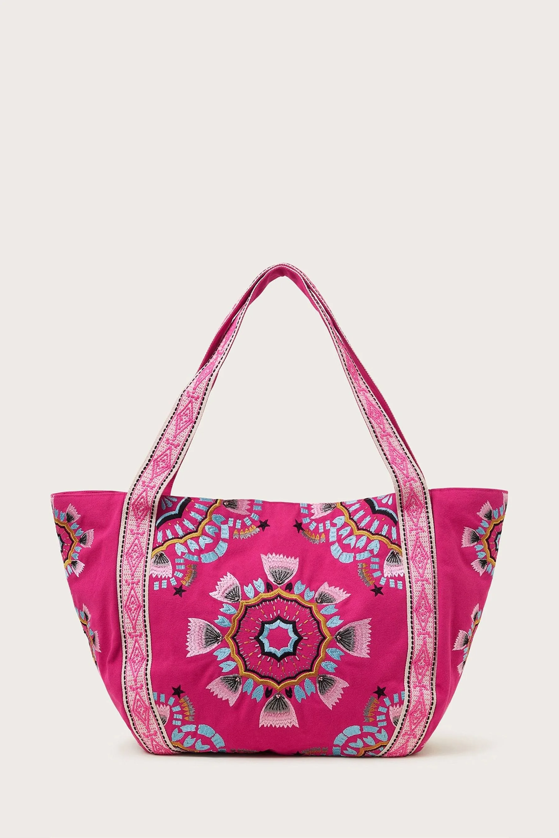 Monsoon - Borsa mare ricamata
