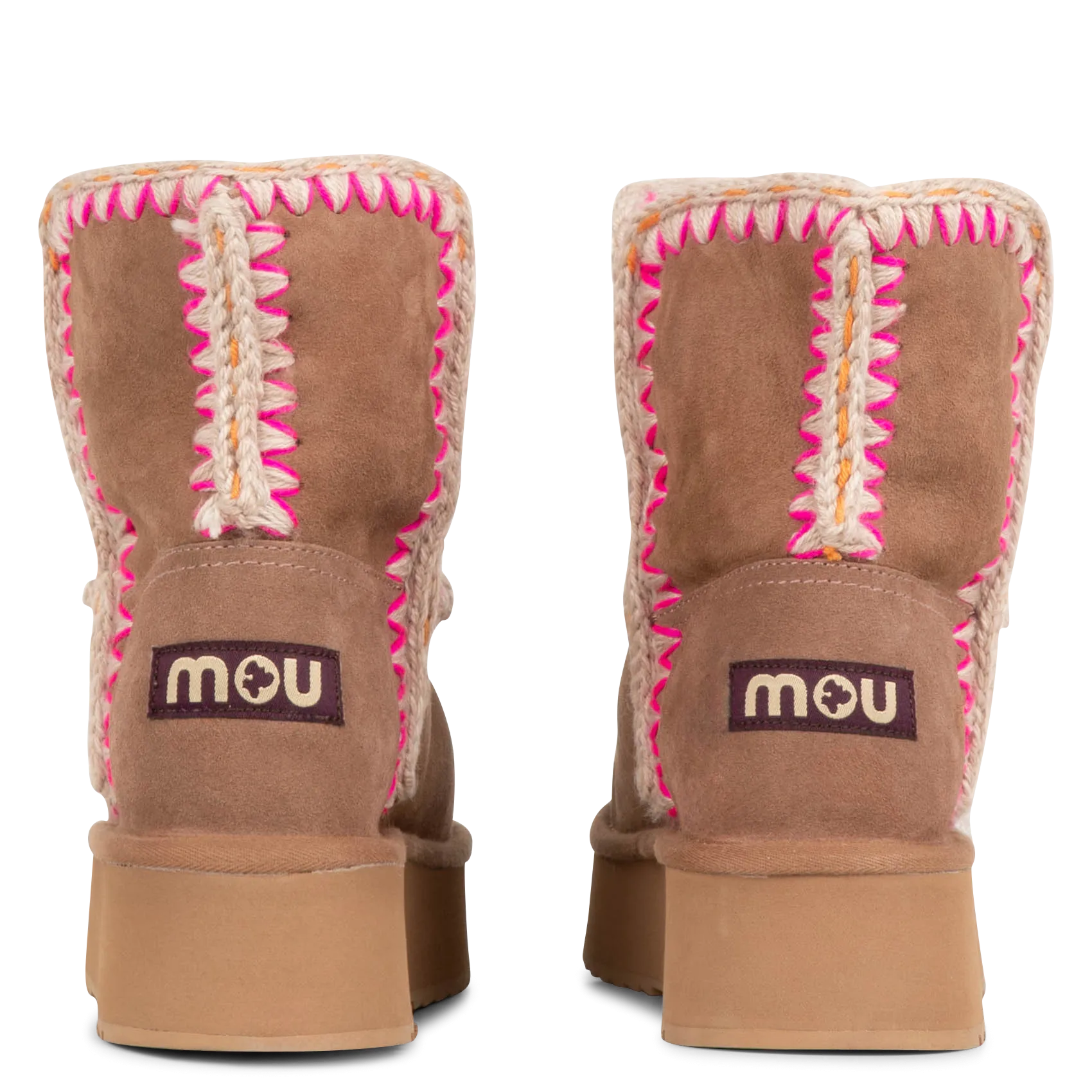  MOU   NORFLOK BOOT - Boot in pelle con plateau | Marrone