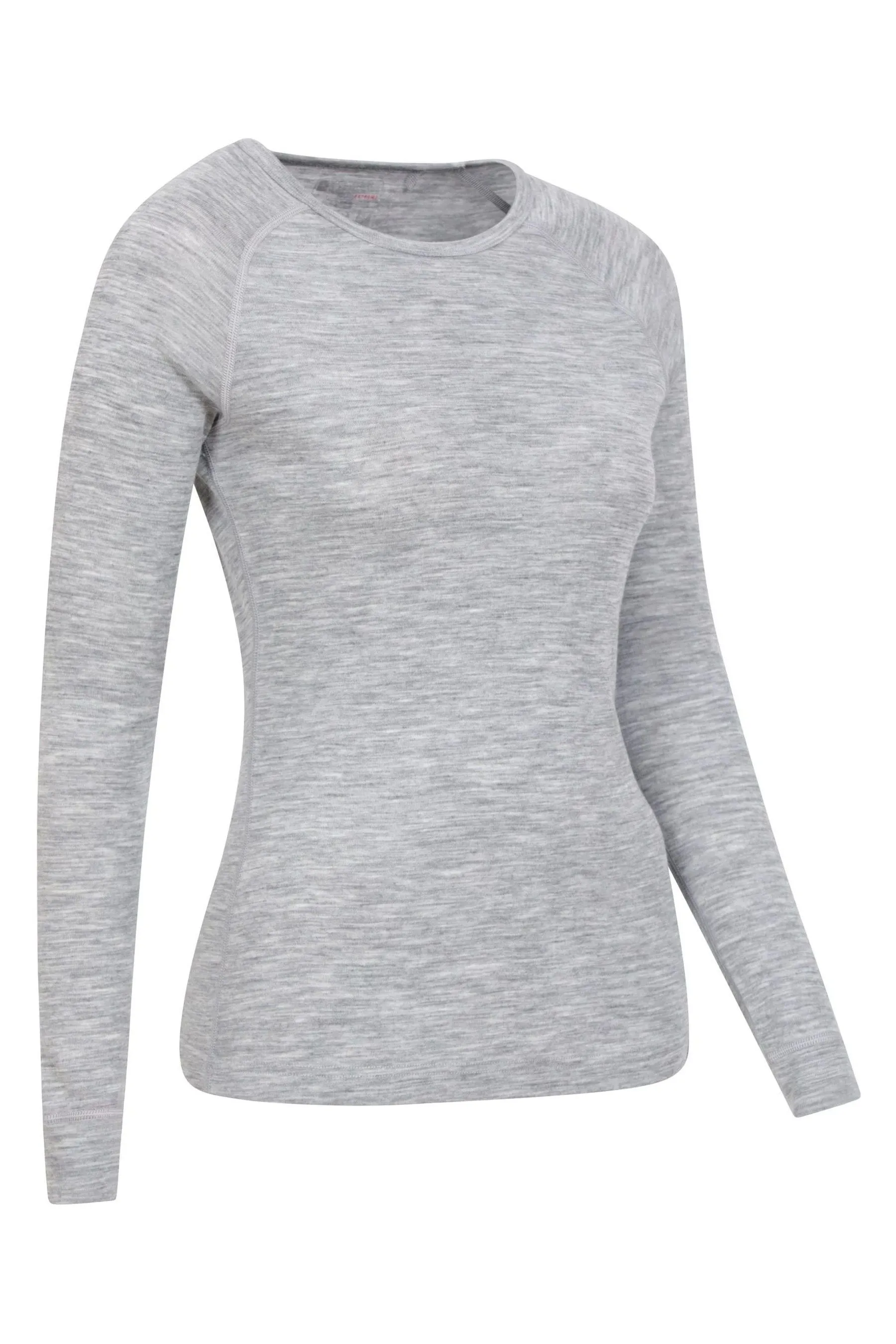 Mountain Warehouse Donna - Top termico in lana merino a maniche lunghe
