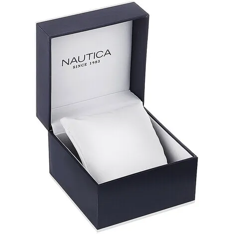NAUTICA MATTE BLK IP CASE, BLK DIAL, B