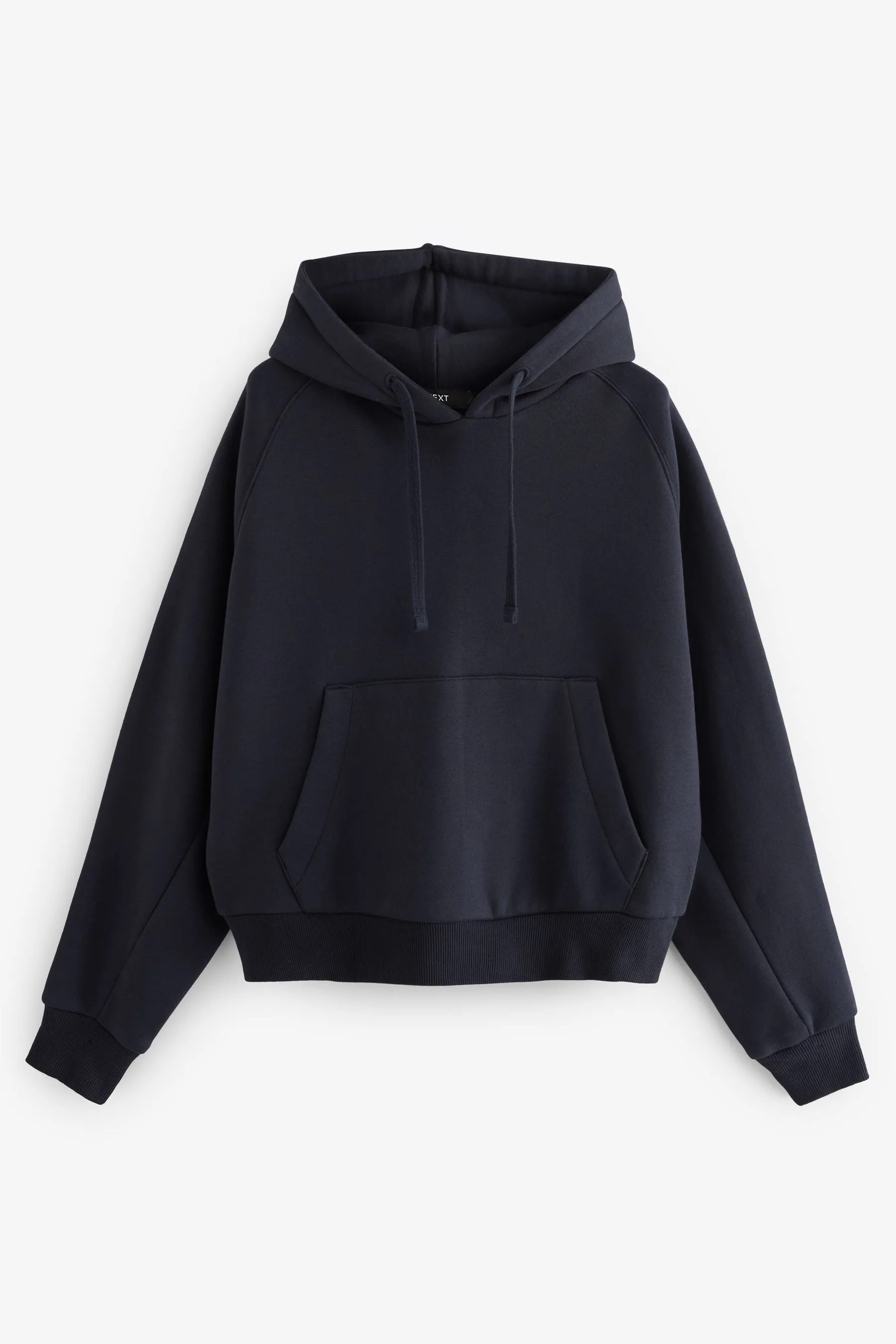 Navy  - Felpa pesante spazzolata con cappuccio