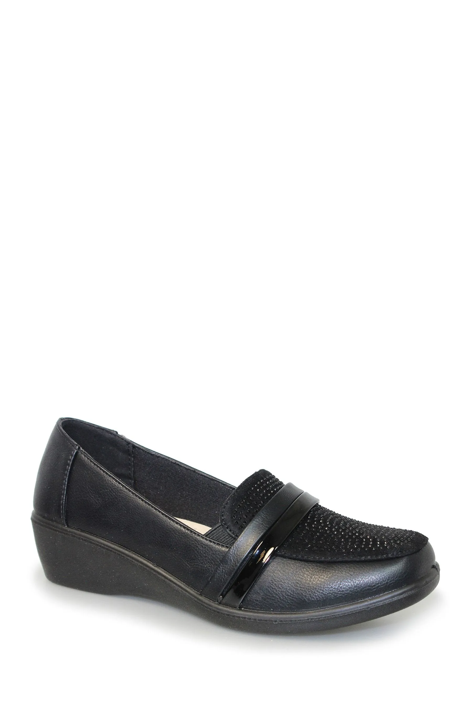 Nero lunare - Esther - Scarpe con zeppa