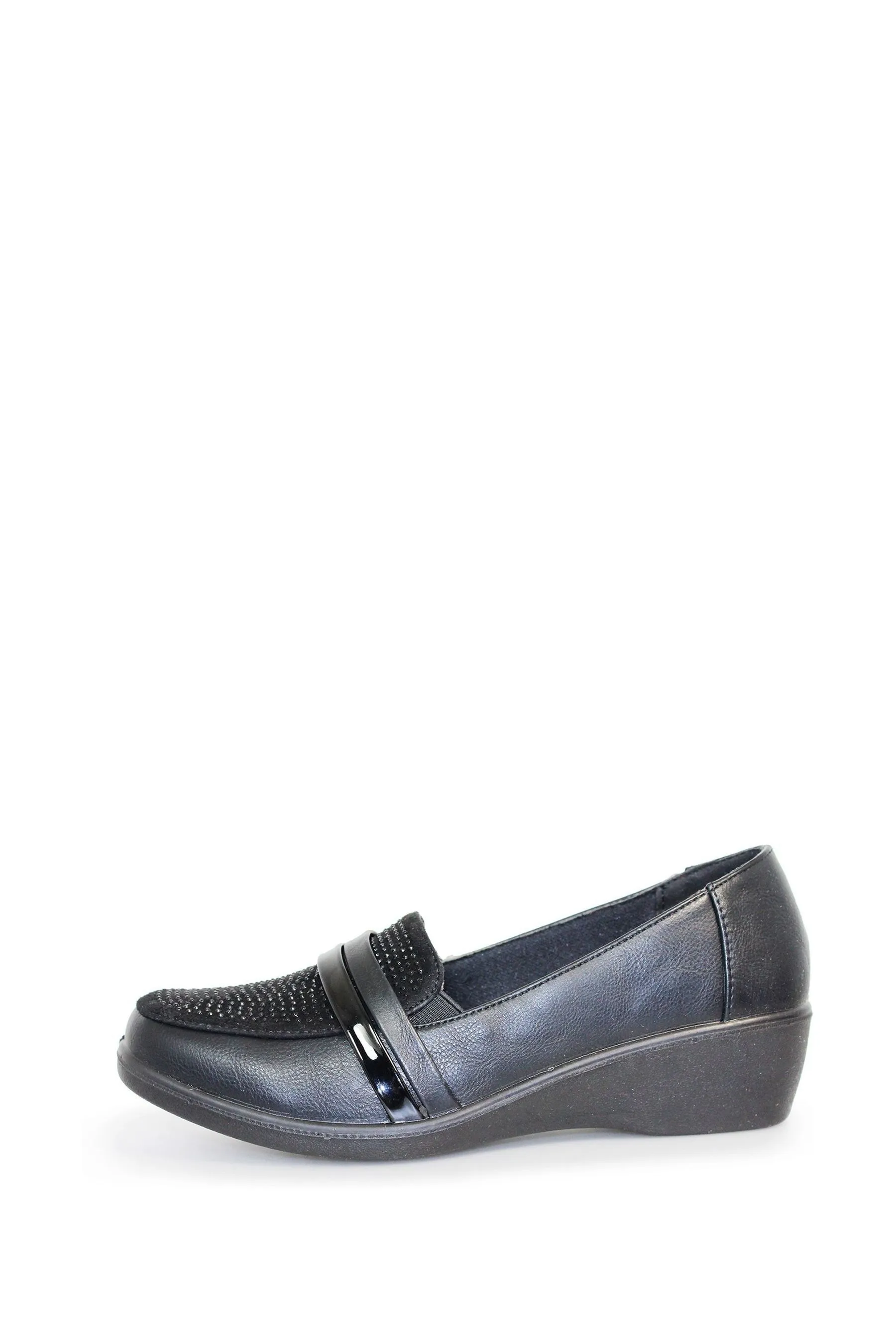 Nero lunare - Esther - Scarpe con zeppa