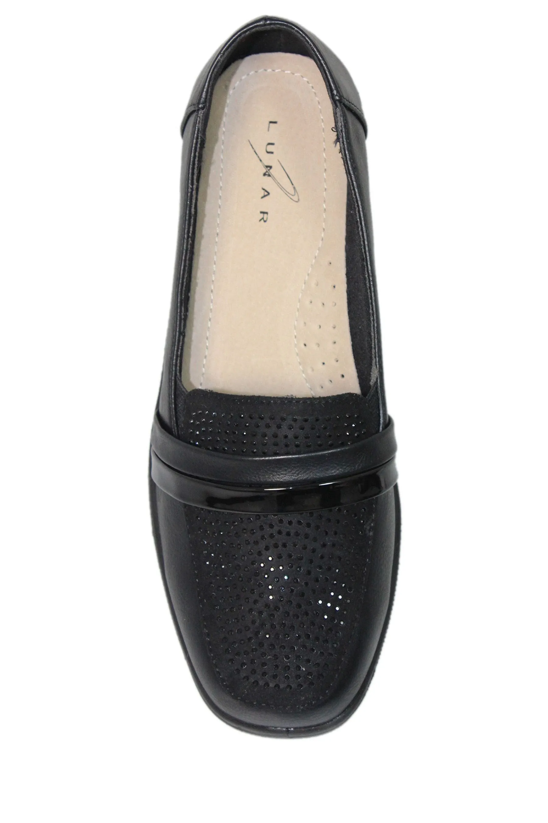 Nero lunare - Esther - Scarpe con zeppa