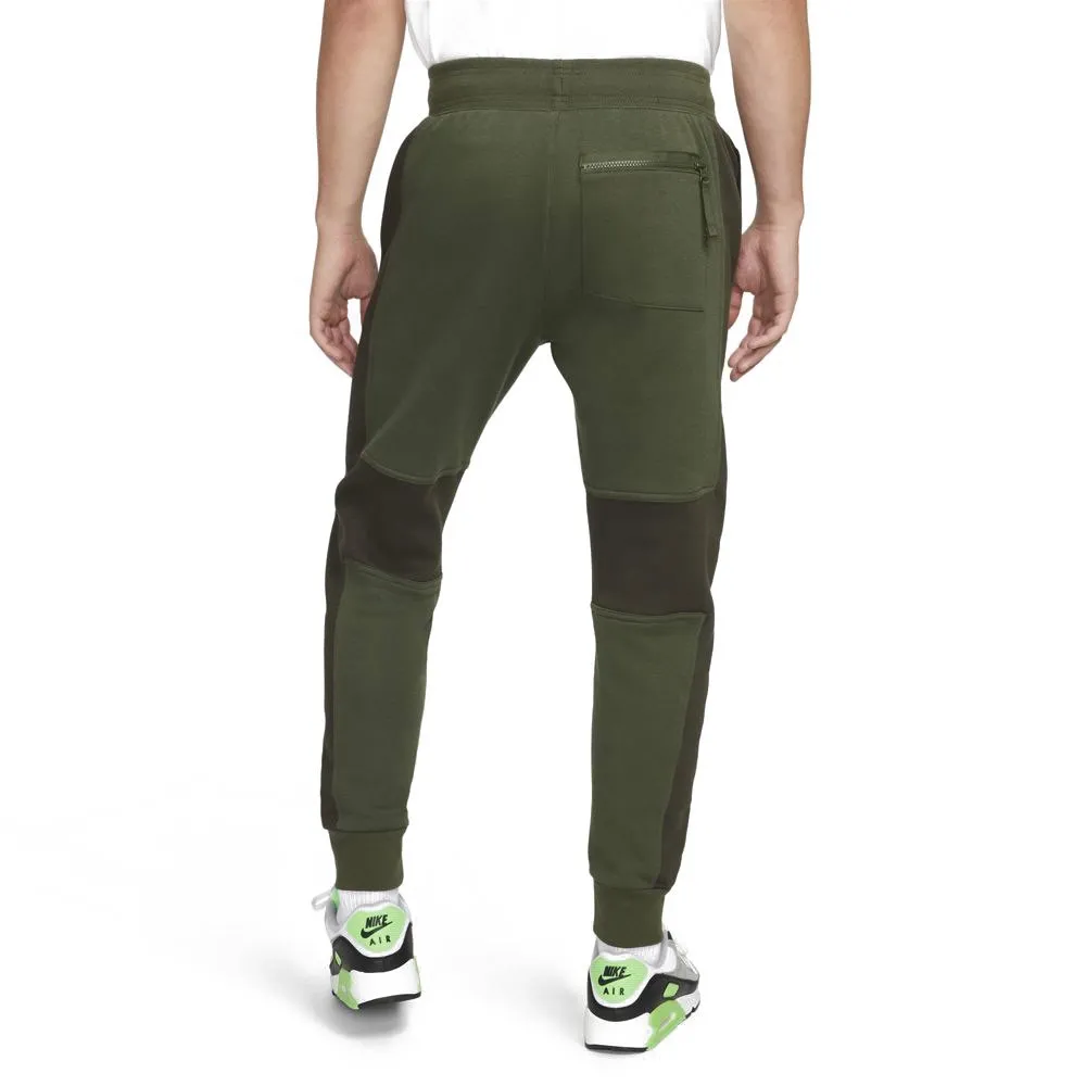 Nike Air Pantaloni Con Polsino Verde Uomo