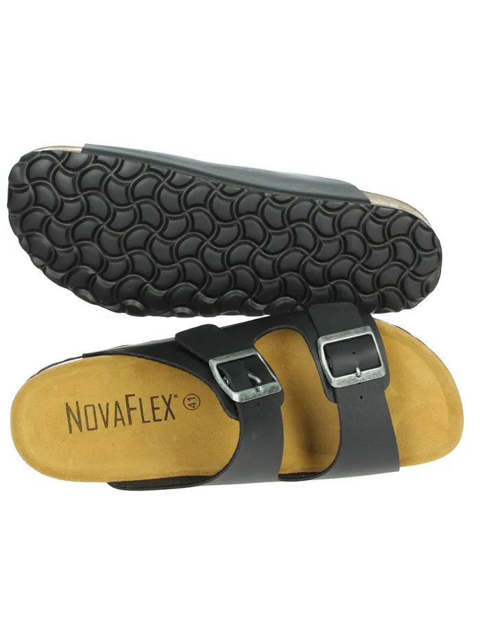 NOVAFLEX  CIABATTE BASSE NOVIGLIO NERO