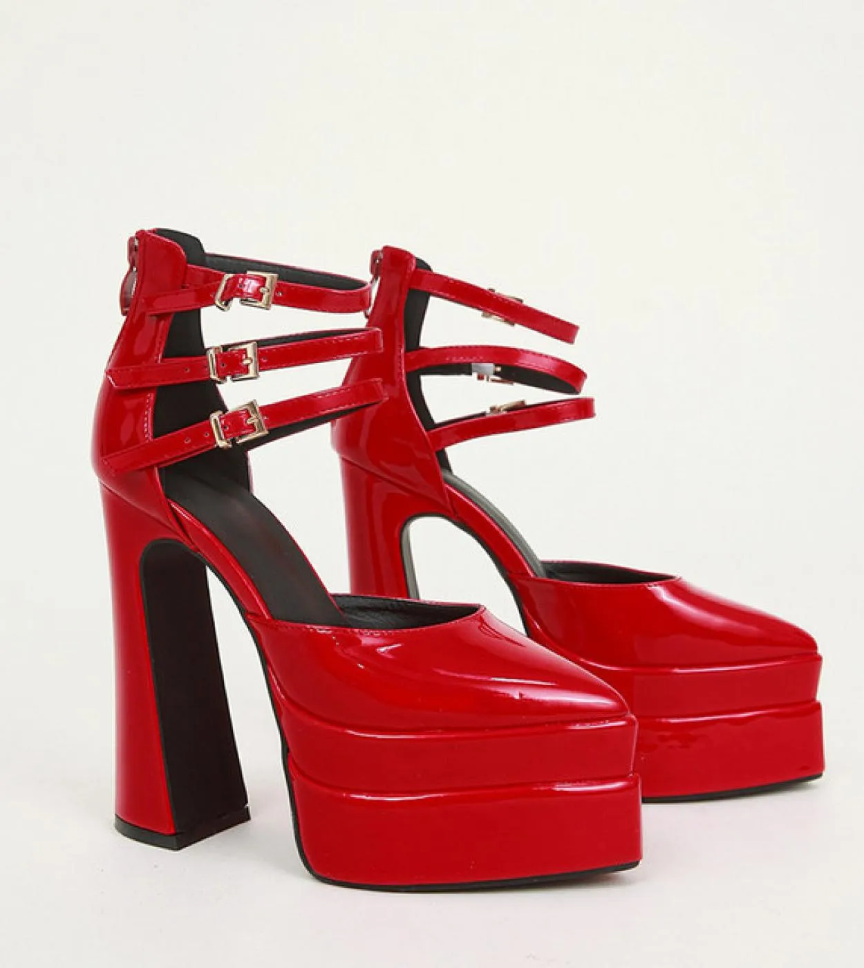 Nuovi sandali da donna di marca Moda scarpe estive Cinturino alla caviglia Zeppe con plateau Tacchi alti Sandali gladiatore Donn