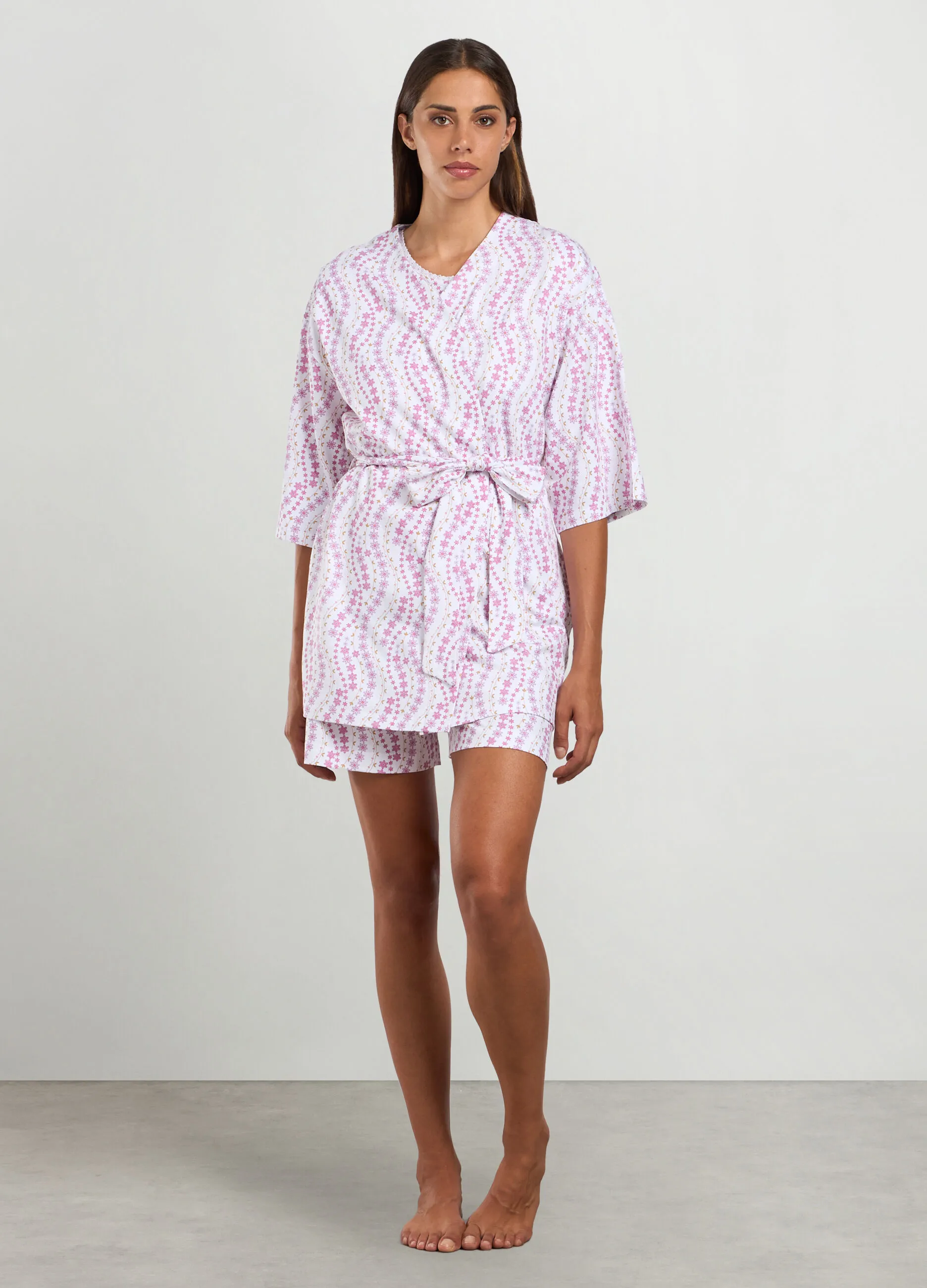 NYMOS  Vestaglia in puro cotone donna