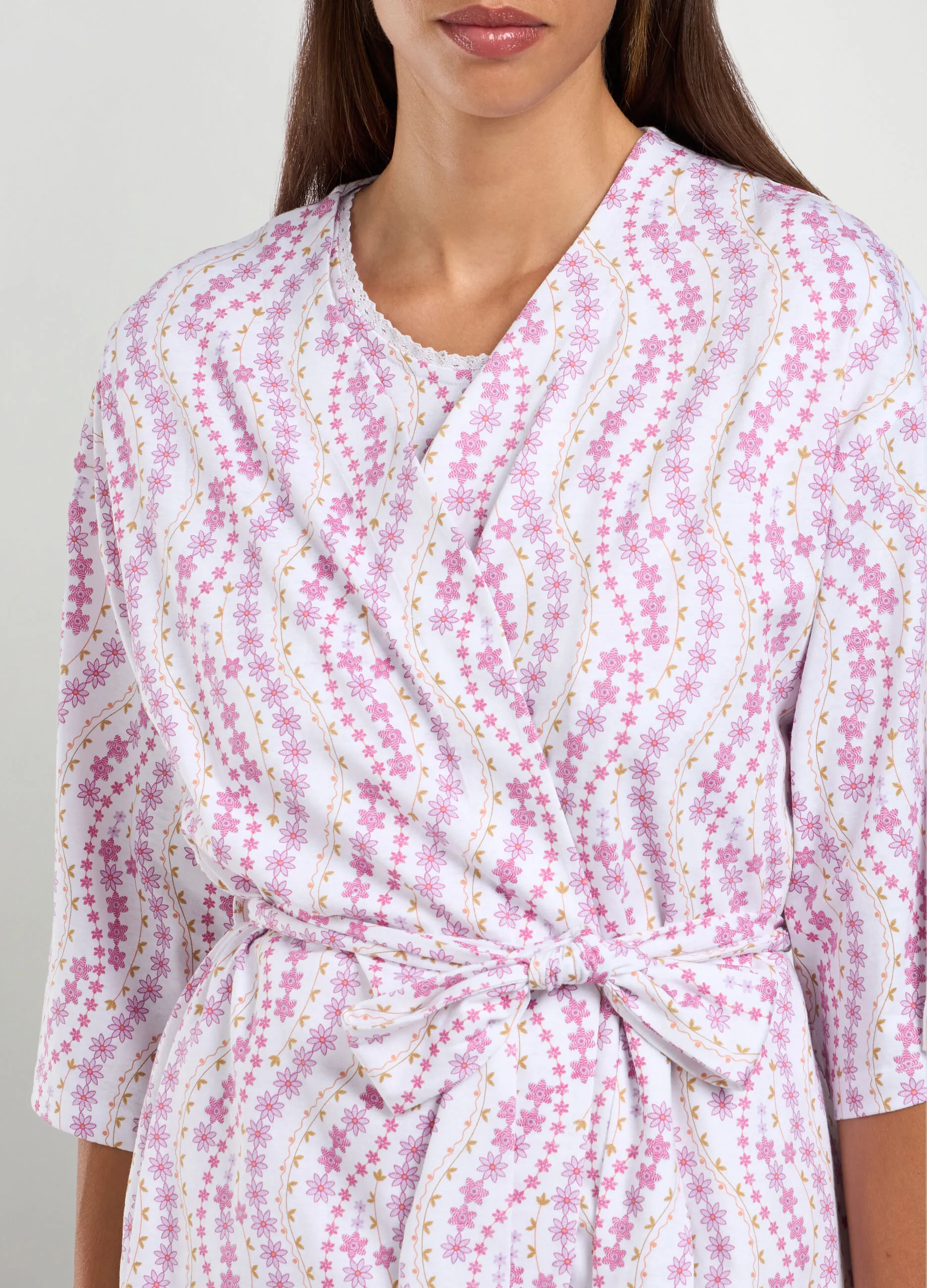 NYMOS  Vestaglia in puro cotone donna