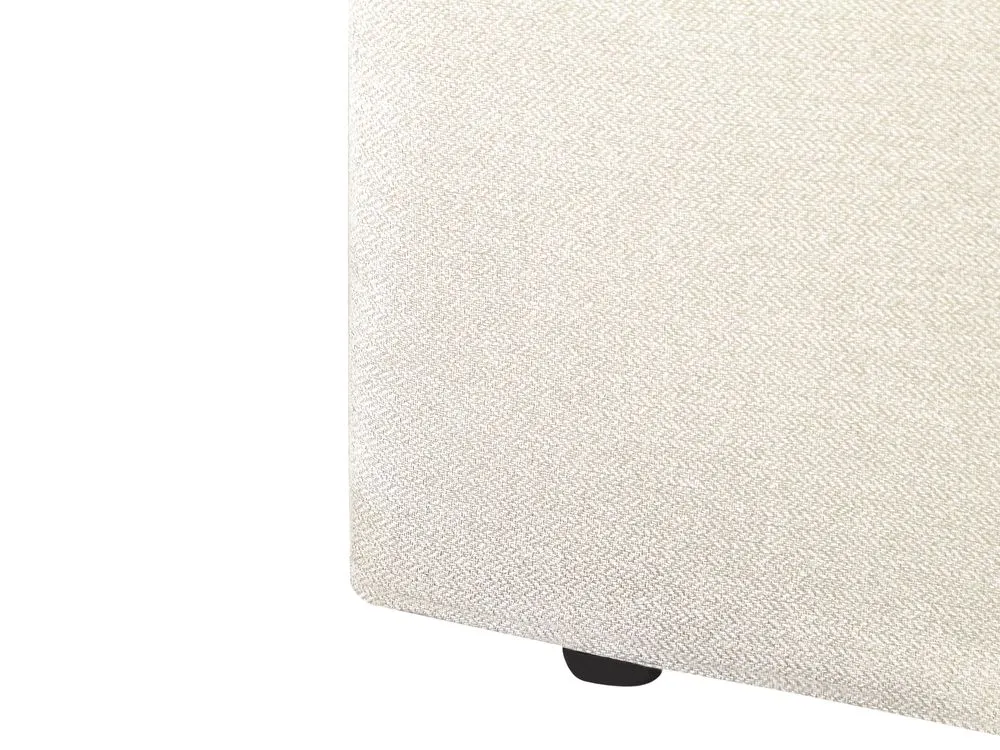 Ottoman Bed Fabric VION 160 x 200 cm (EU King Size) Beige