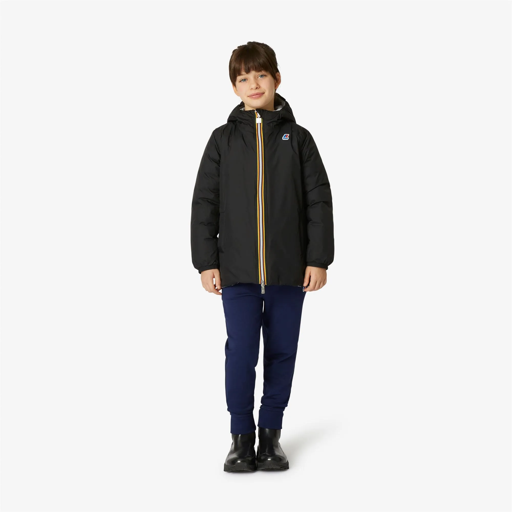 P. SOPHIE THERMO PLUS.2 REVERSIBLE Black Pure-Grey Lt