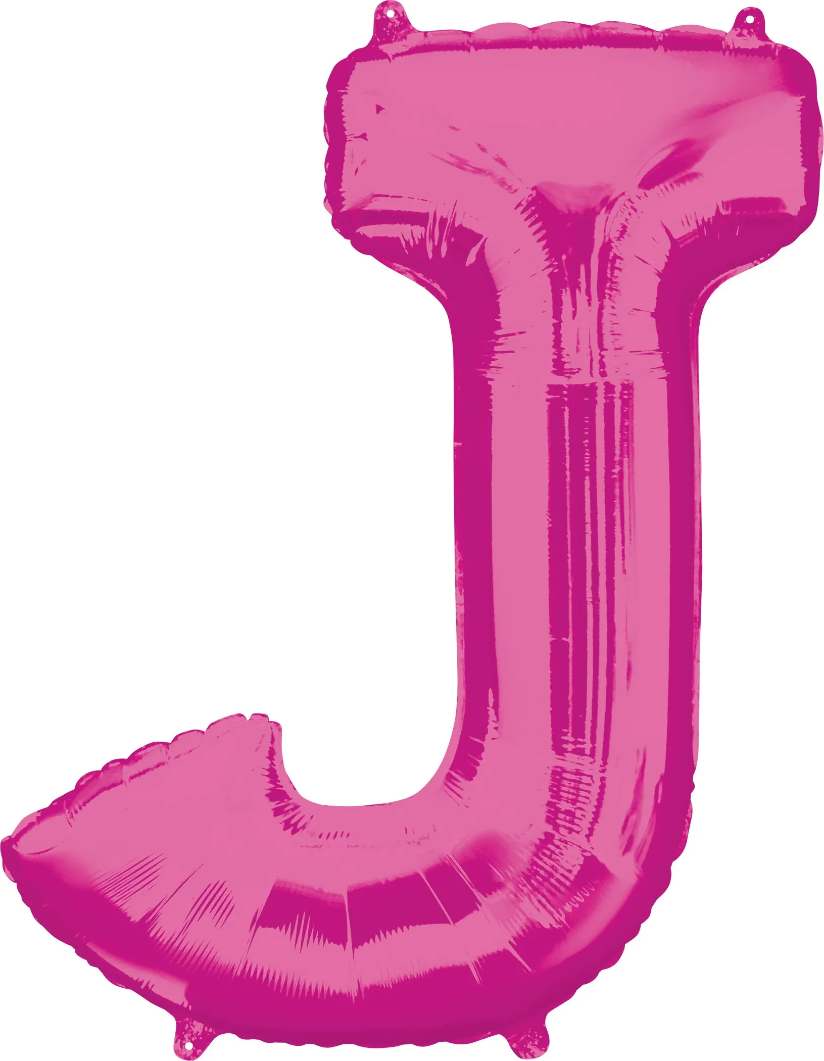 Palloncino foil lettera J rosa XL 86 cm