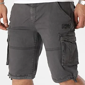 Pantaloncini Cargo grigio antracite