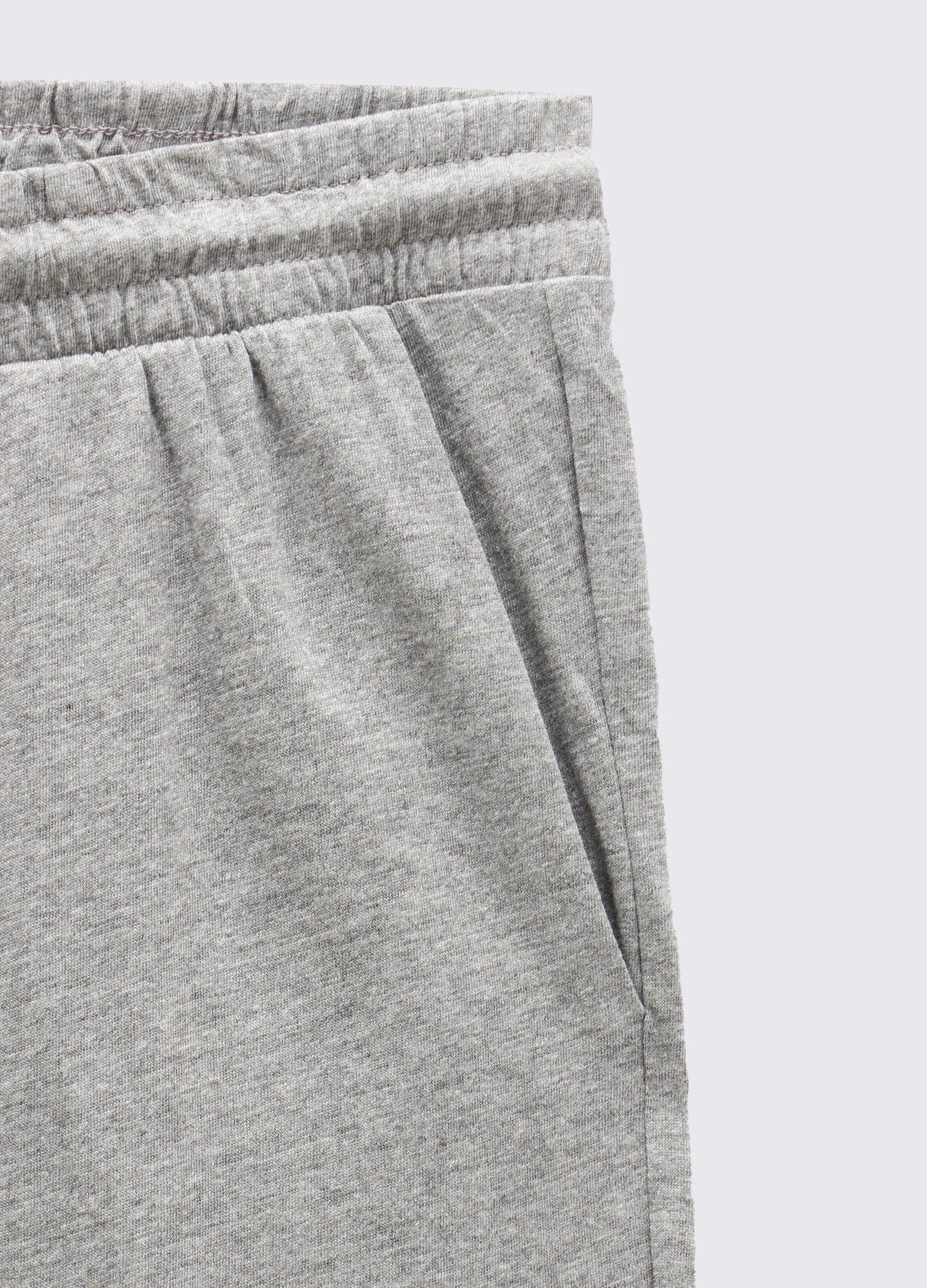 Pantalone pigiama in puro cotone jersey uomo