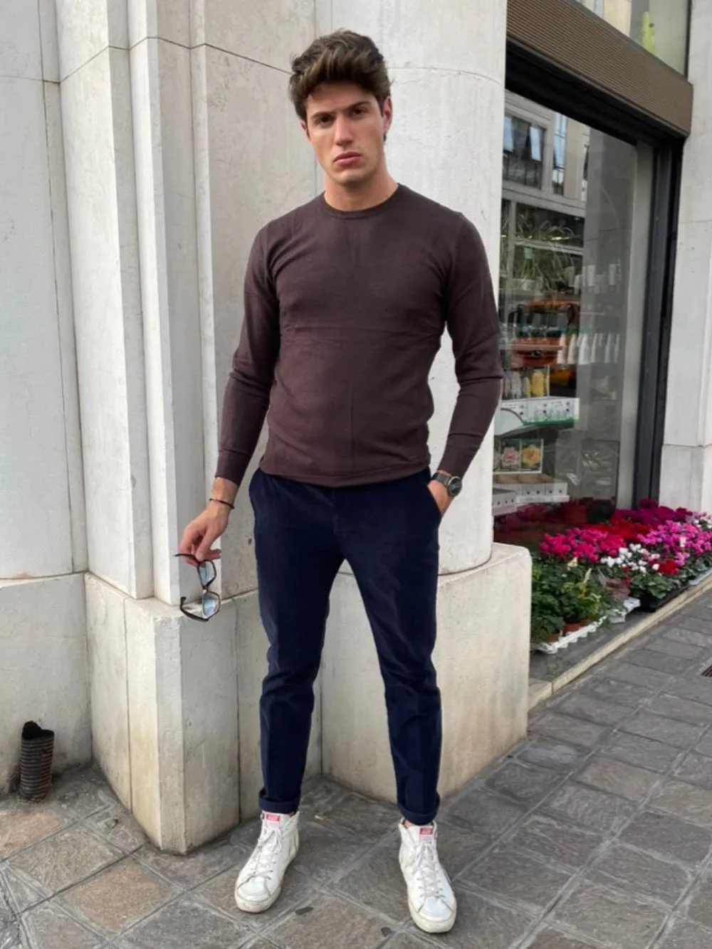 Pantalone velluto costine gl