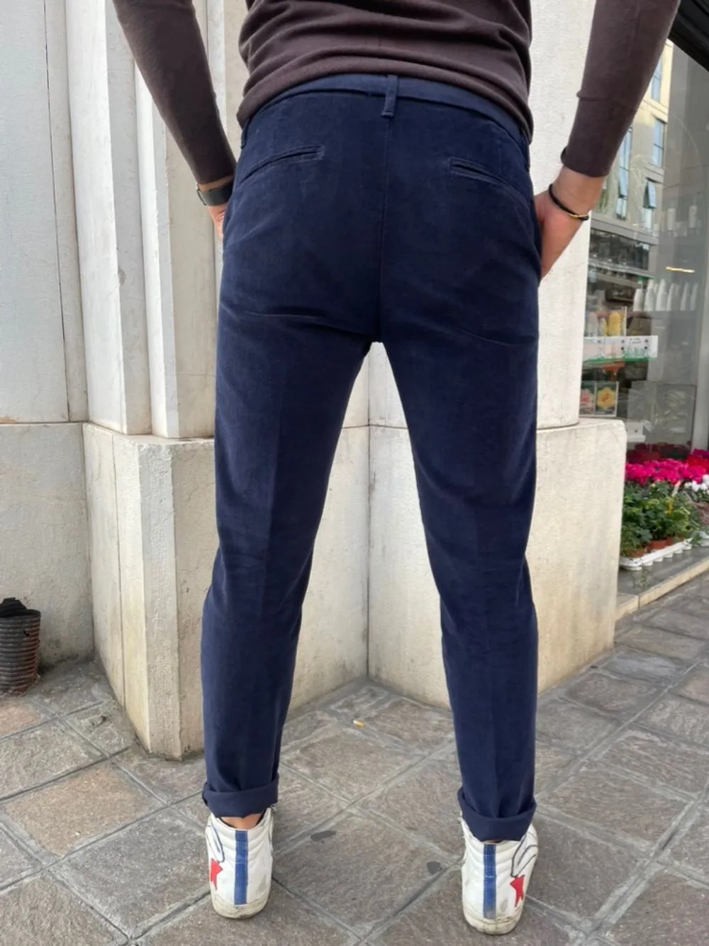 Pantalone velluto costine gl