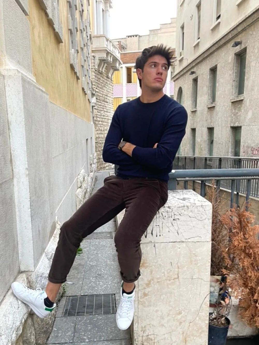 Pantalone velluto costine gl