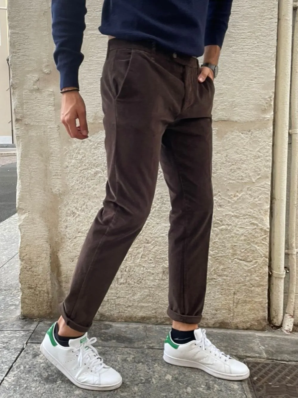 Pantalone velluto costine gl