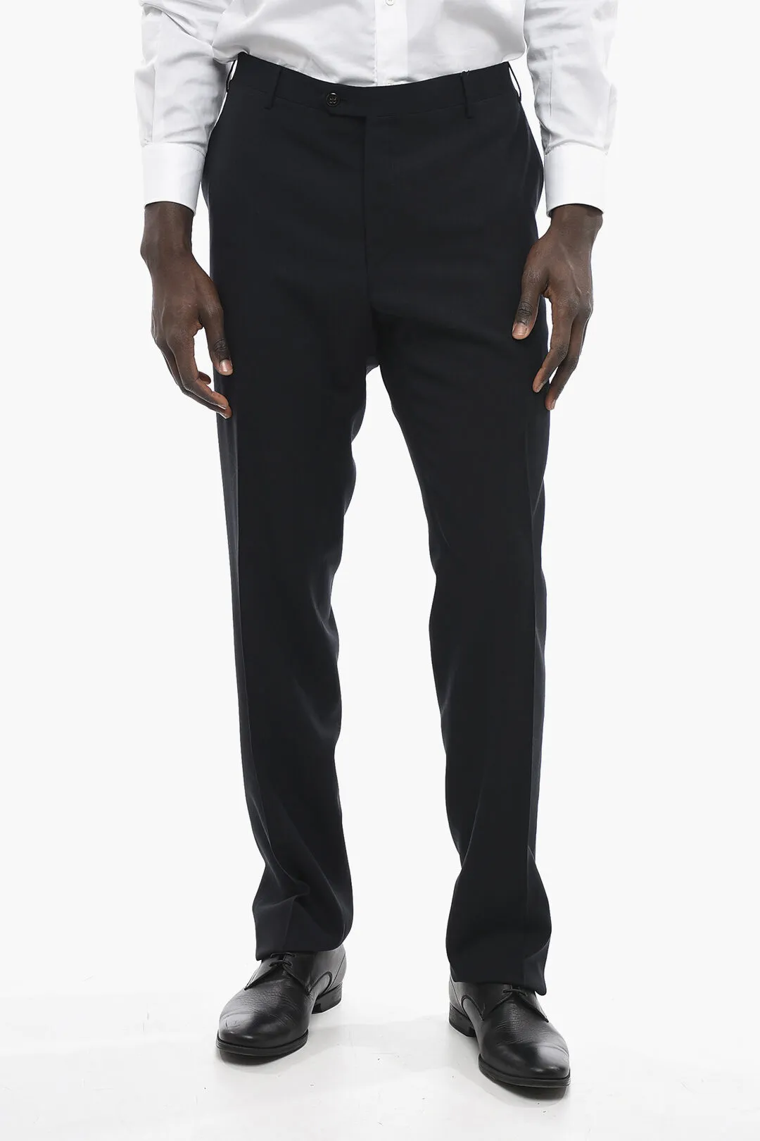 Pantaloni ACADEMY In lana Vergine Regular Fit