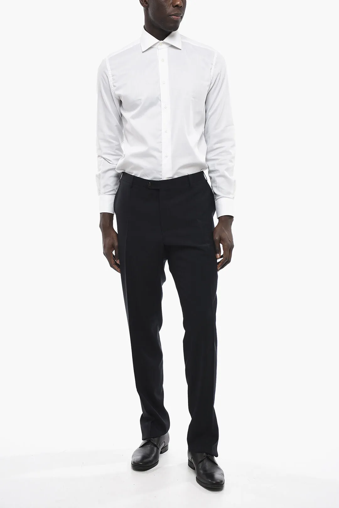 Pantaloni ACADEMY In lana Vergine Regular Fit