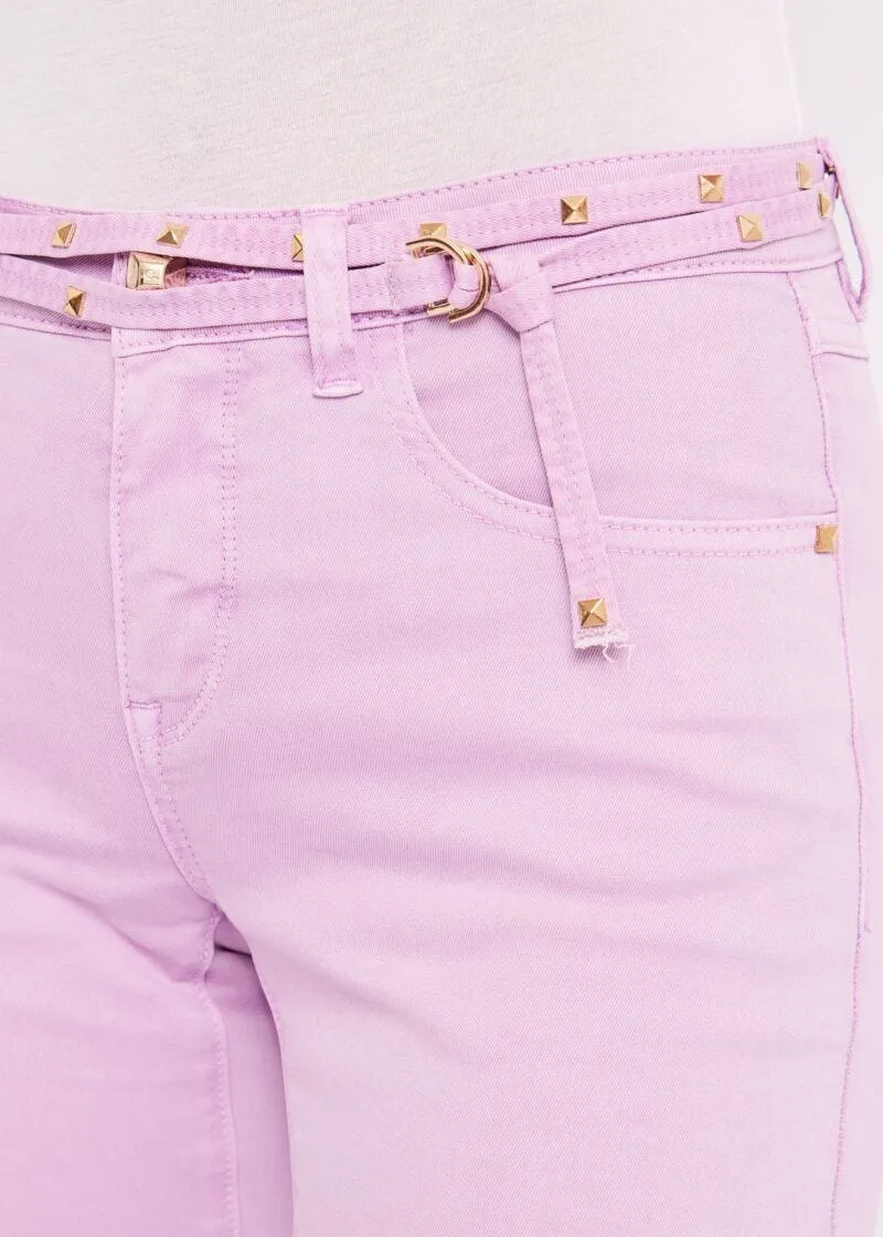 Pantaloni bootcut con cintura
