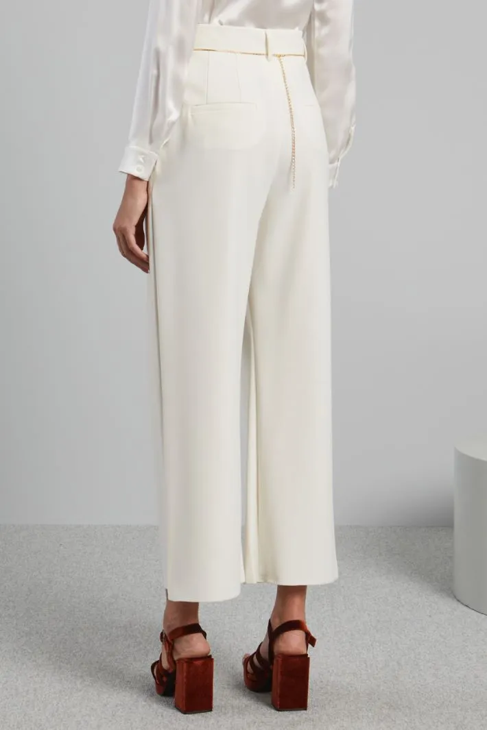 Pantaloni con cintura multifilo