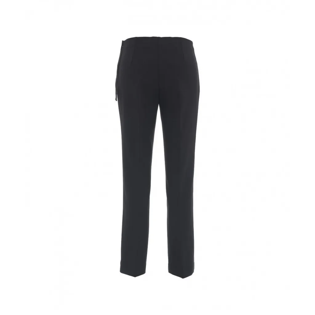 Pantaloni cropped nero