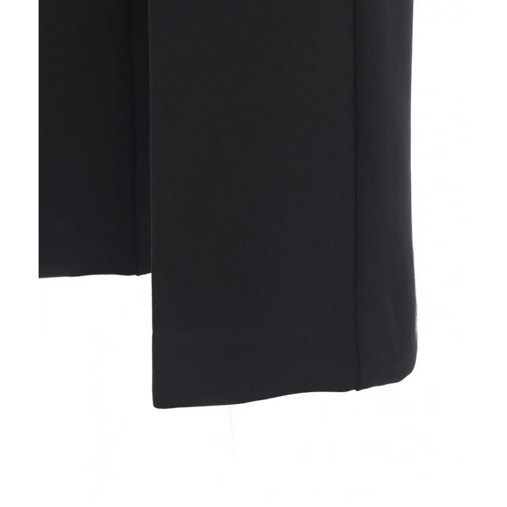 Pantaloni cropped nero