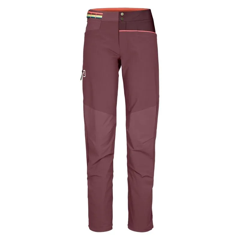 Pantaloni da arrampicata Pala Ortovox (rosa di montagna) donna