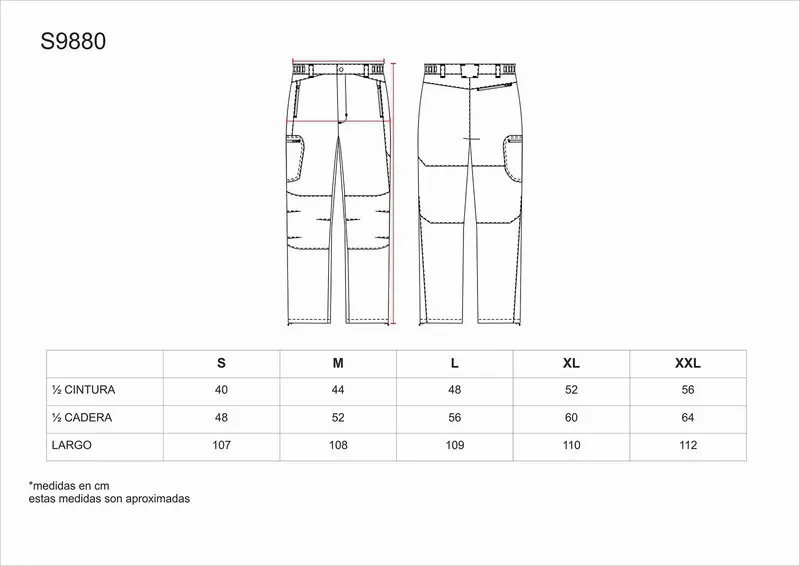 Pantaloni da montagna, combinati, multitasche Grigio Nero
