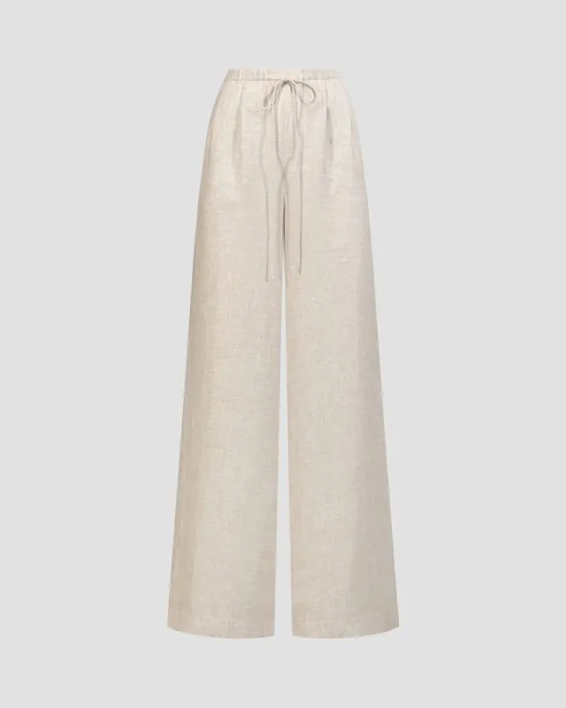 Pantaloni di lino Joslin Sophia