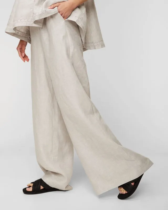 Pantaloni di lino Joslin Sophia