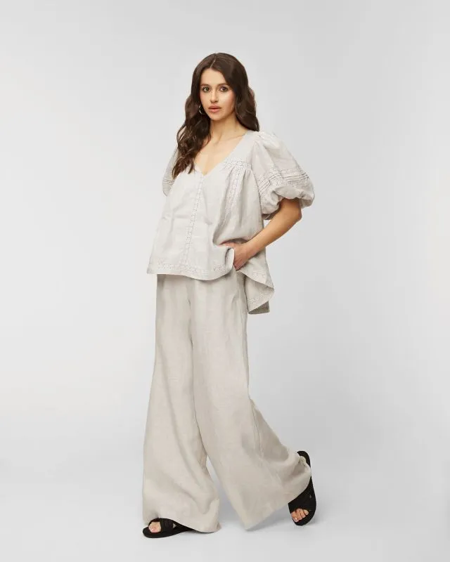 Pantaloni di lino Joslin Sophia
