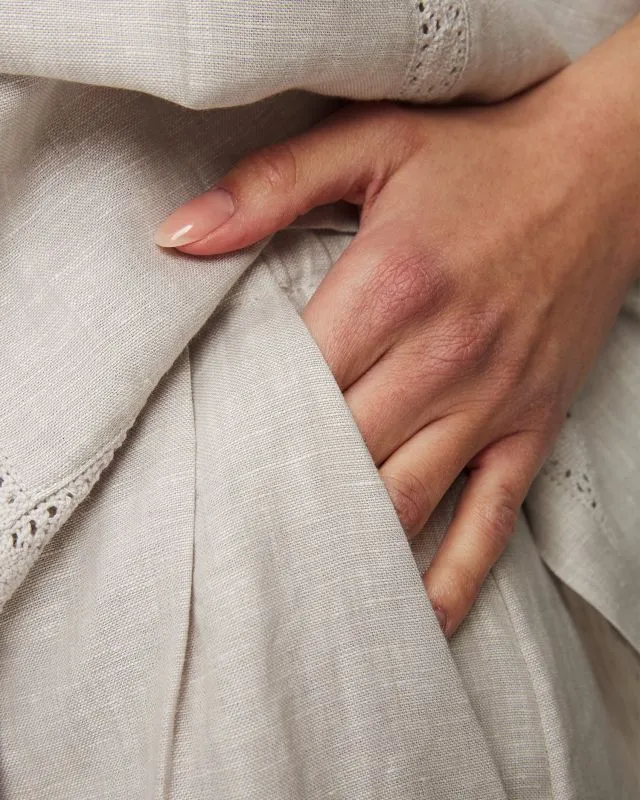 Pantaloni di lino Joslin Sophia