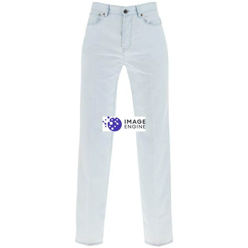 Pantaloni in chambray