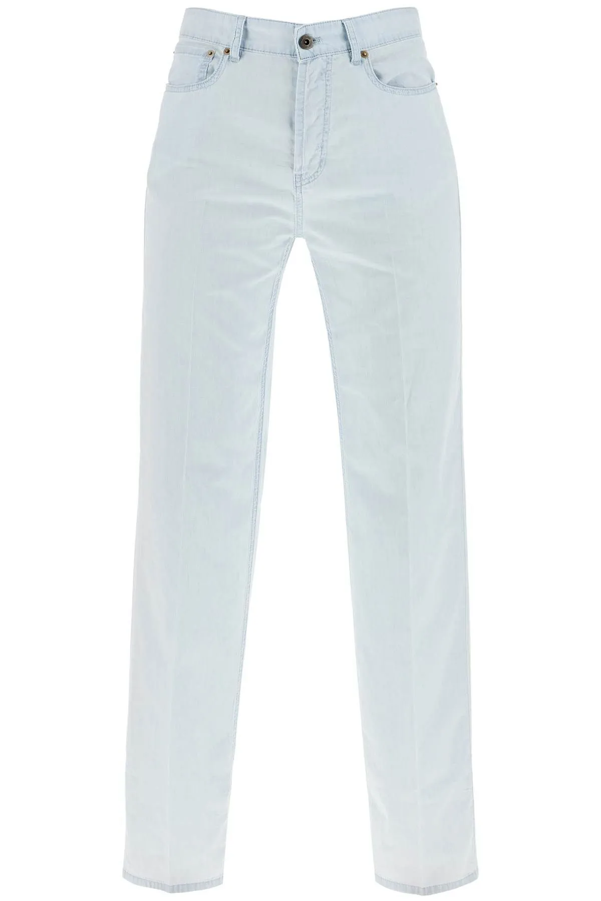 Pantaloni in chambray
