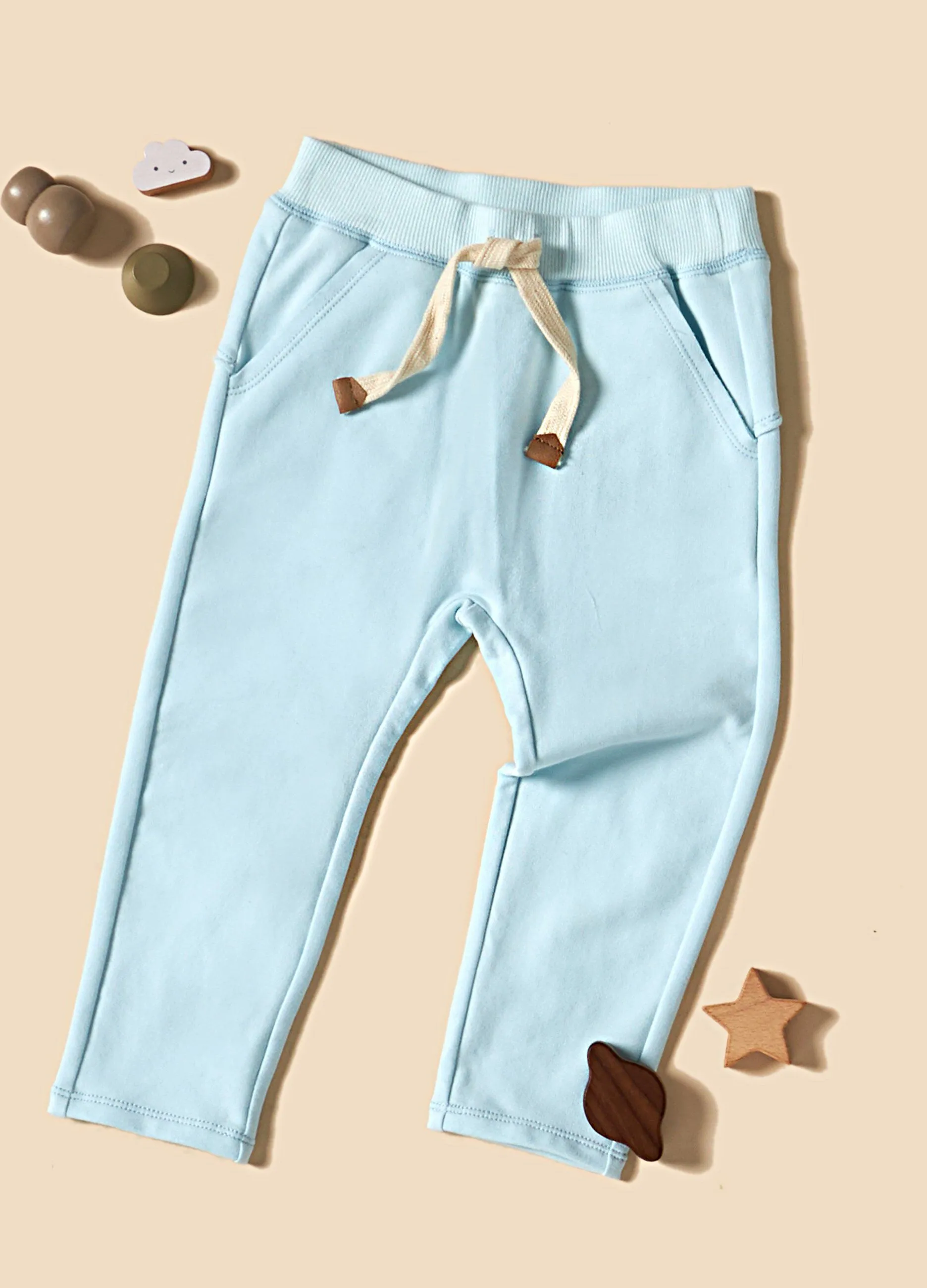 Pantaloni in felpa di cotone stretch IANA