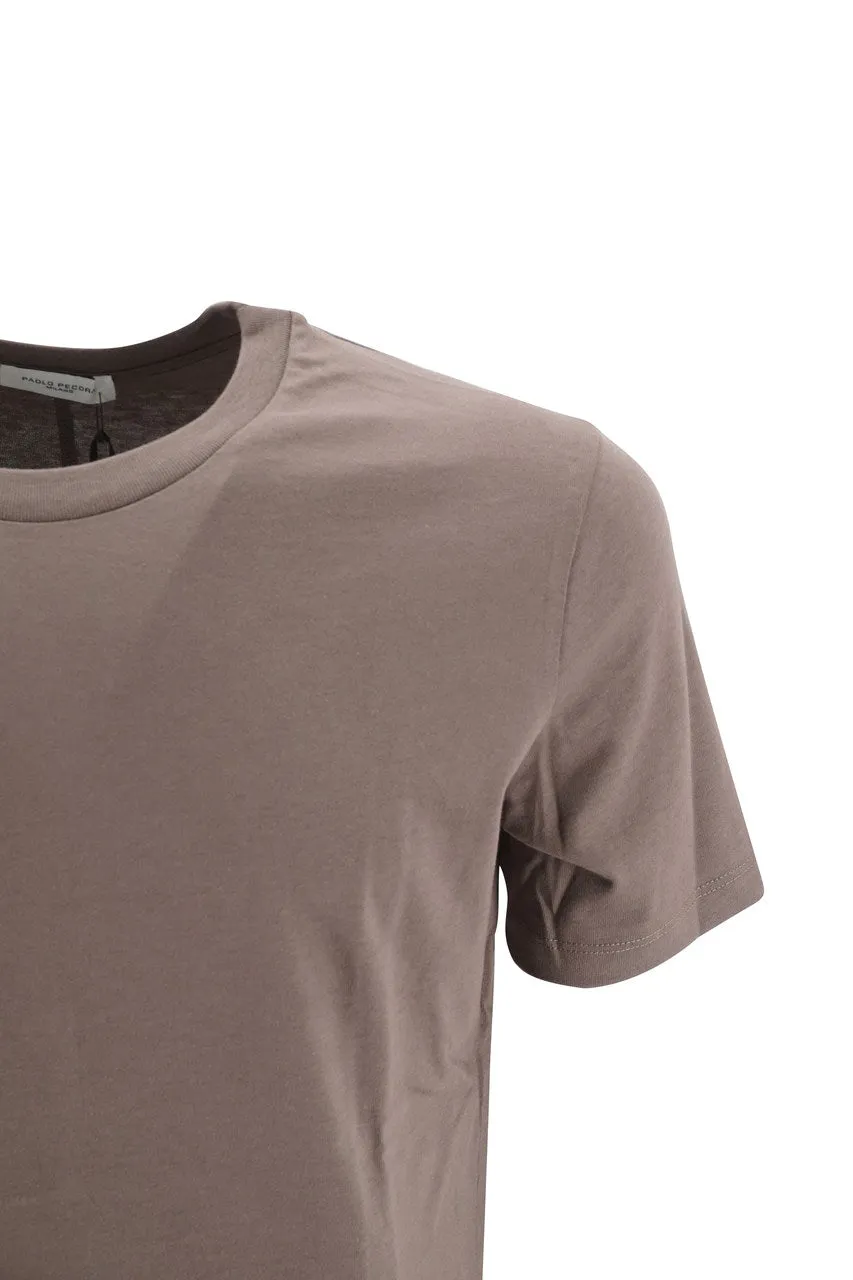 Paolo Pecora T-Shirt Half Sleeves / Taupe