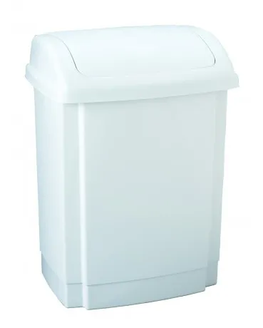 Pattumiera con coperchio basculante, 50 l