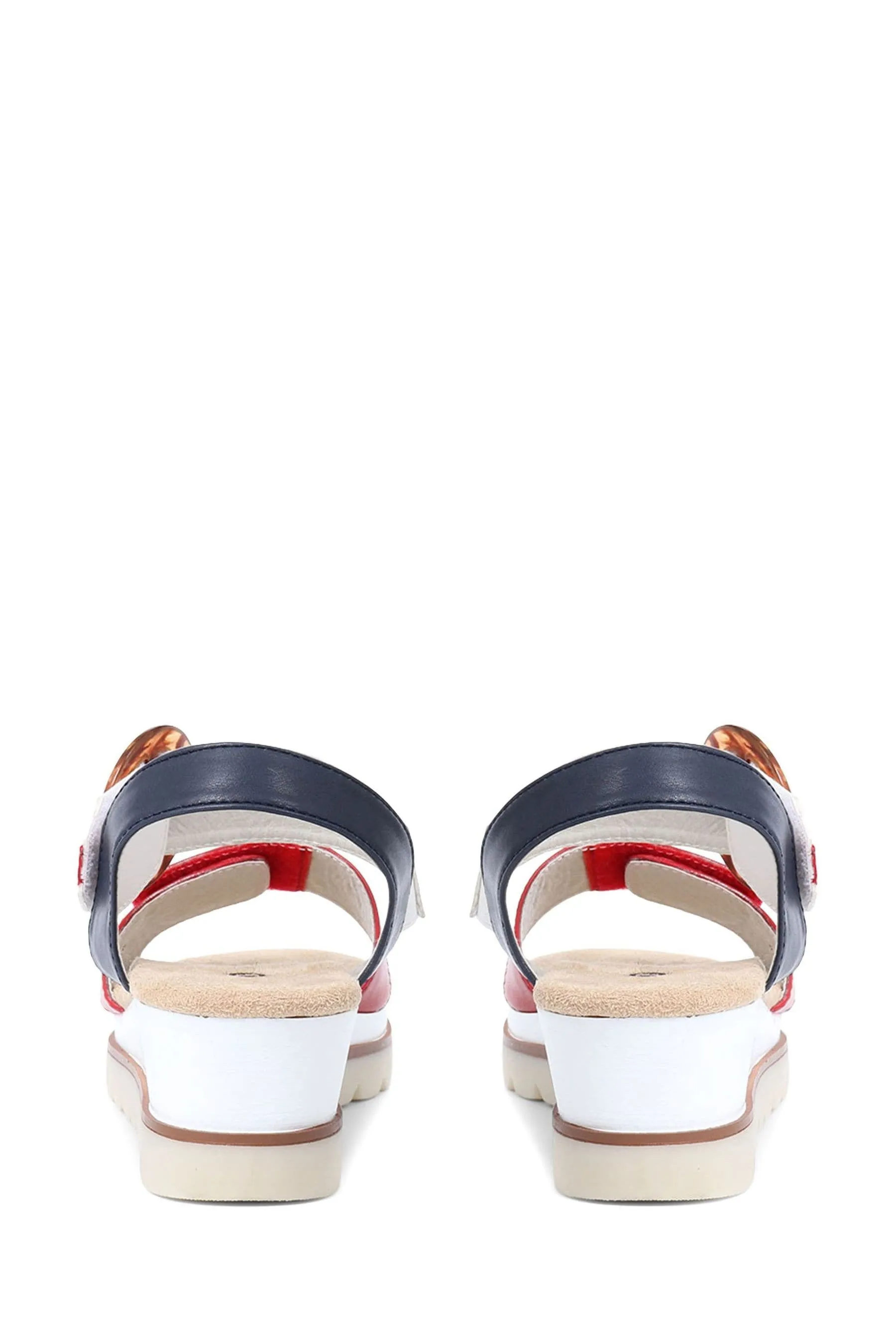 Pavers - Sandali comoda con zeppa