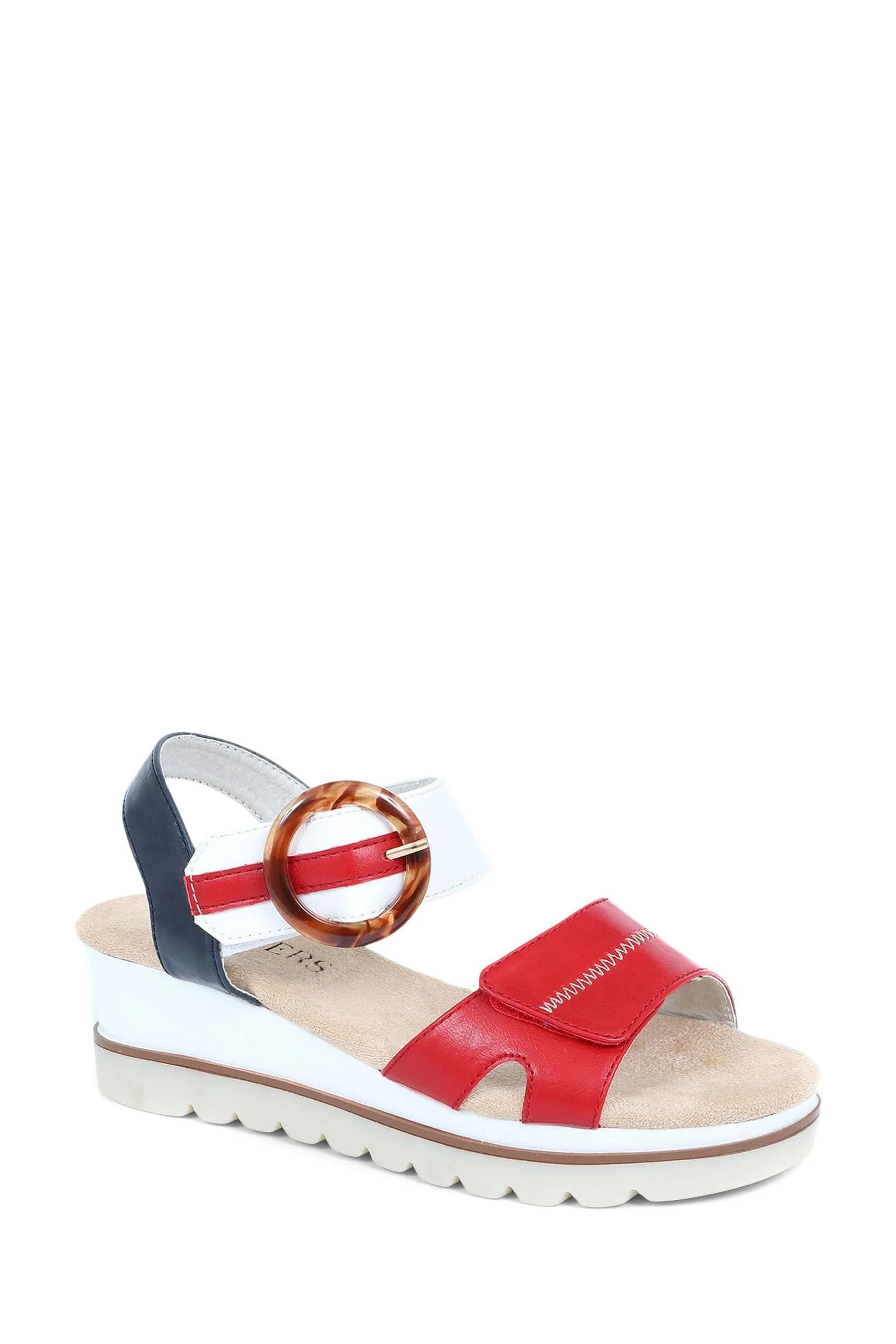 Pavers - Sandali comoda con zeppa
