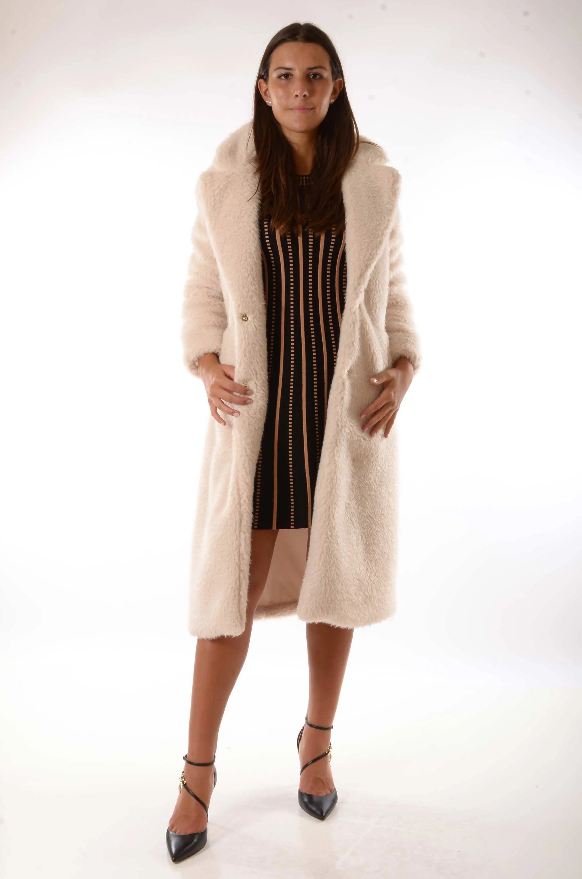 Pelliccia lunga faux fur